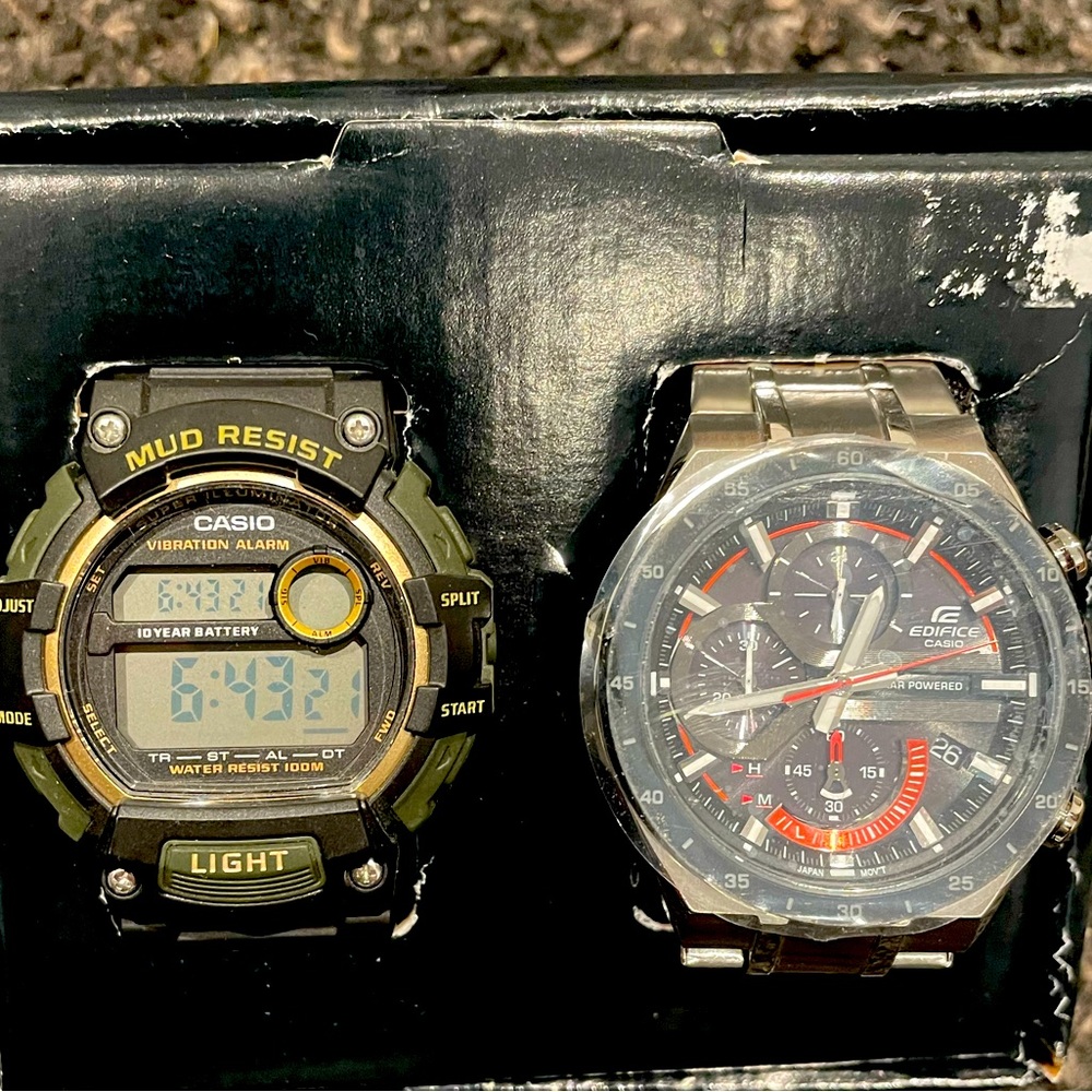 Casio Work and Play watch set